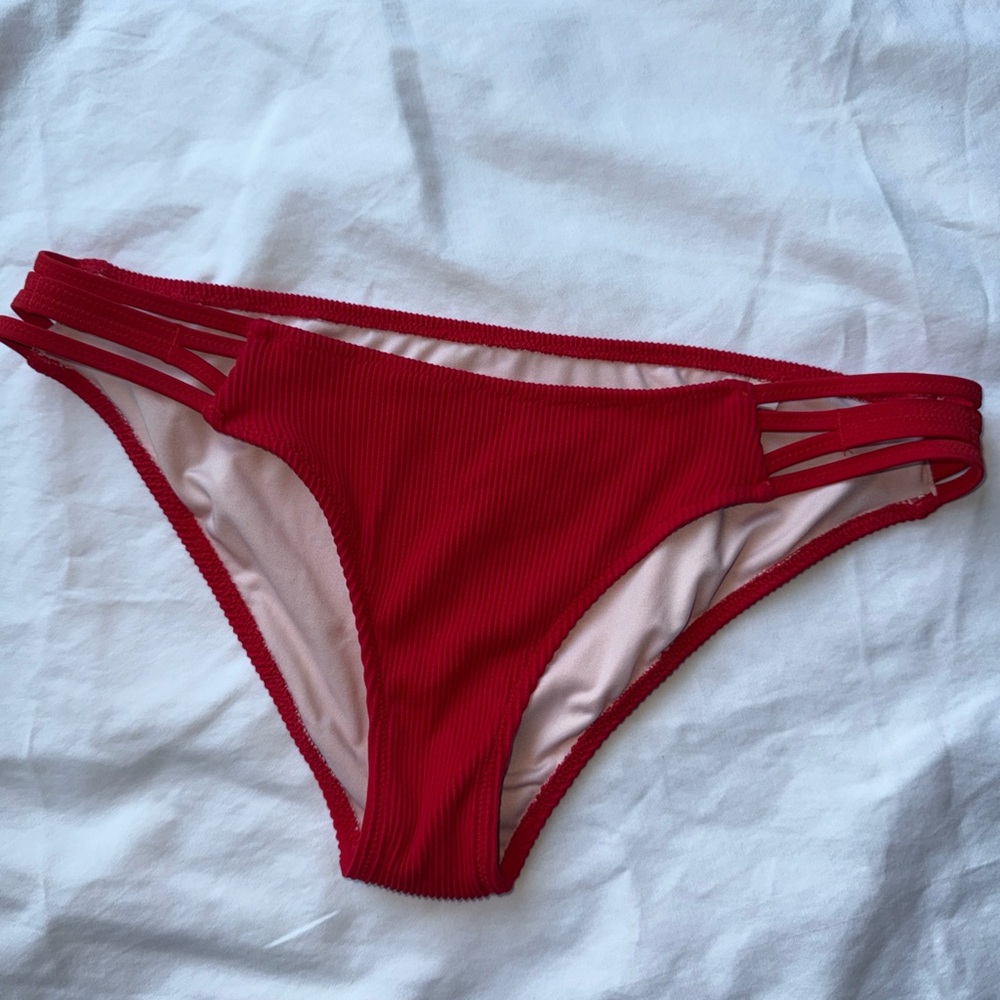 Shade & Shore Red Bikini Bottom